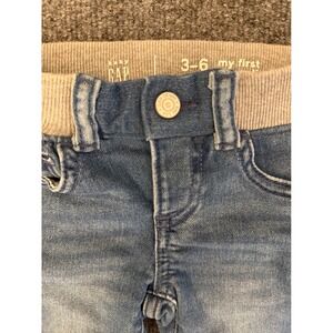 Gap Baby Easy Slim Jeans‎ 3-6m Blue Cotton Stretch Denim